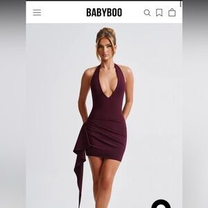 BabyBoo Adella Mini Dress - Cherry Lacquer (sold out)
